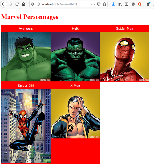 marvel-React-knooppunten maken